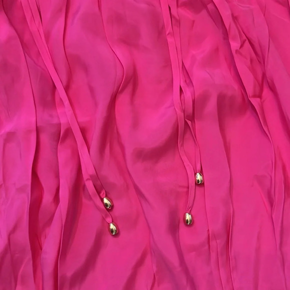 Trina Turk Floret Hot Pink Midi Shift Dress Size XS NWT - Picture 5 of 8